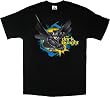 Batman The Dark Knight Hexagon Punch Black Youth T-Shirt Tee