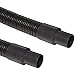 Genesis COML Polyethylene Duct Hose, Black, For Use With Chips, Shavings