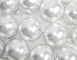 Club Pack of 36 Matte Silver Glass Ball Christmas Ornaments 2.75" (67mm)