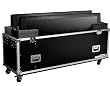 Marathon Flight Road Case MA-2Plasma42W Universal Case With Casters for Two (2) Plasma 42 Inch Monitors