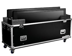 Marathon Flight Road Case MA-2Plasma50W Universal Case With Casters for Two (2) Plasma 50 Inch Monitors