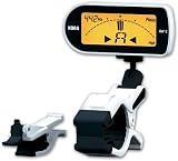 Korg AW2 – white  Clip-on Chromatic Orchestral Instrument Tuner