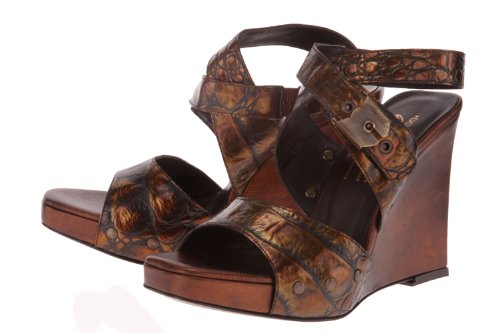 Donald J. Pliner 'Ilia' Wedge Sandals Womens - Camel Bronze