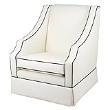 Oilo Studios Soft White Cohen Glider