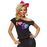 Franco Retro Costume 80s Halloween Theme Party T-Shirt S/M