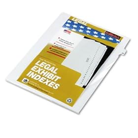 80000 Series Legal Index Dividers, Side Tab, Printed 29, 25/Pack