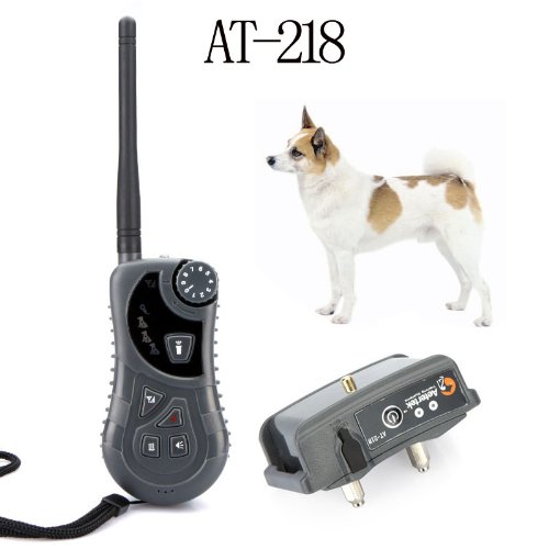 Aetertek AT 218 Waterproof 550m Remote Control 1 Dog Training Auto Anti Bark Shock Collar