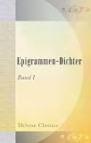 Produkt-Bild: Epigrammen-Dichter: Band 1