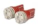 Produkt-Bild: FK Automotive FKBP0101135 LED Birnen Set Night Light (2 St&uuml;ck) von FK mit je 12 LEDs, 8 LEDs leuchten zur Seite, T10Farbe rot, 12V