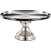 Adcraft CS-13 13-1/2" Diameter x 7-1/2" Height, Mirror Finish, Stainless Steel Cake Stand