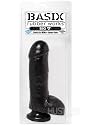 Basix Big 7" W/suction Cup - Black