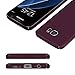 S7 Case,GALAXY S7 Case - Hard PC Plastic Corner Full Protection [Ultra Slim] [Shock-Absorption] [Anti-Scratch] Premium Coated Layer Smooth Surface TURATA® Case for Samsung Galaxy S7(Purple)