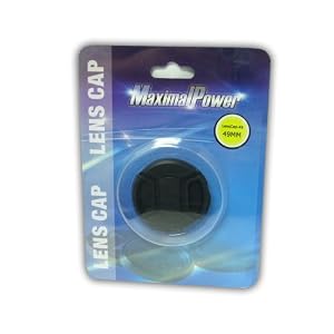 Buy Maximal Power CA LENCAP49 Snap-On Cap for Lens – 49mm (Black) with best Price
