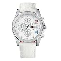 Tommy Hilfiger Watches - 1780931 - Montre Femme - Quartz - Analogique - Bracelet cuir Blanc