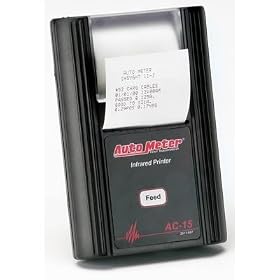 Auto Meter AC-15 Infrared Printers Printer, Portable, Infrared/ Thermal, With AC/ DC Power Adapters and Paper, Each