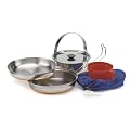 Gelert Stainless Steel Cookset
