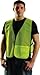 OccuNomix Regular Hi-Viz Yellow OccuLux(R) Lightweight Polyester And Mesh Non-ANSI Economy Vest With Front Hook And Loop Closure, Side Elastic Straps And 1 Pocket. Sold by 8 / EA