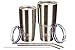 Stainless Steel Tumbler Bundle - 30 OZ and 20 OZ with Stainless Steel Straws
