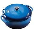 Lodge Color 7.5-Quart Dutch Oven, Caribbean Blue