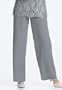 Woman Within Plus Size Wide Leg Georgette Pants Candlelight and Champagne