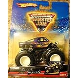 Hot Wheels 2009 1:64 Scale Monster Jam AFTER SHOCK Truck 33 75