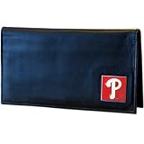 MLB Philadelphia Phillies Deluxe Leather Checkbook Cover