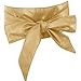 Nanxson Womens Bowknot Leather Wide Waist Band Self Tie Obi Cinch Belt PDW0009