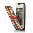 iProtect Cover / Case / H�lle in der " VINTAGE FLAG ENGLAND / GREAT BRITAIN EDITION" f�r Apple iPhone 4 / 4S MIT GREAT BRITAIN / GROSSBRITANNIEN FLAGGE