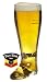 2 Liter Warsteiner German Glass Beer Boot - Das Boot