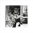 Audrey Hepburn - Window - 16 x 16 Poster