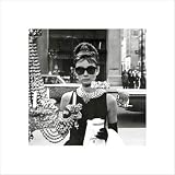 Audrey Hepburn - Window - 16 x 16 Poster