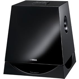 Yamaha NS-SW700PN 10-Inch 300-Watt Subwoofer with Advanced YST II and QD-Bass Technology - Each (Piano Black)