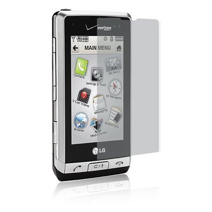 PCMICROSTORE Brand LG Dare VX-9700 Screen Protector Lcd Shield With Cleaning Cloth