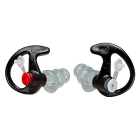 SureFire EarPro EP4 Large - Sonic Defenders Plus -- Safety Product of the Year - Hypoallergenic - Made in USA