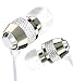 i-smart In-Ear Metal Stereo EarBud EarPhones HeadPhone for Apple iPod Shuffle Nano Mini Video Classic Touch / MP3 Players Creative Zen / Sony / Sansa (White)