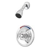 Pfister R89-0250 Pfirst Series Single Acrylic Handle Shower Only Trim Kit, Polished Chrome
