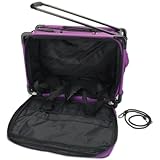 TUTTO Machine On Wheels Case 20'X13'X9'-Purple