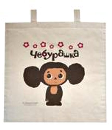 スモールプラネット エコバッグ チェブラーシカ アップ 38×38 コットン ECCH03