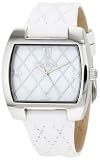 Croton Women`s CN207168WSMP White Quilted White Mother Of Pearl Dial Watch