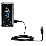 Classic Straight USB Cable for the LG Muziq with Power Hot Sync and Charge capabilities - Gomadic Brand w/ TipExchange Technology