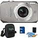 Canon PowerShot SD4500 IS Silver Bundle w/ 4GB Memory, Case, Cleaning Kit