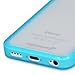 Fosmon HYBO-BUMPER Series PC + TPU Case for Apple iPhone 5C (Blue)