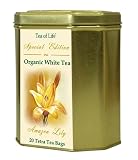 Tea Of Life Special Edition Amazon Lily Blend Flavor, 25-Count Tetra Tea Bag 2.1-Ounce Tins (Pack of 3)