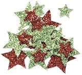 Jolees Jolee's By You, Glitter Stars Red and Green
