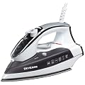 Severin BA 9679 Dampfb�gelautomat, 2400 W / keramikbeschichtete Sohle, schwarz-wei�