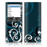Midnight Garden Design Protective Decal Skin Sticker for Apple iPod nano 4G (4th Generation) Player