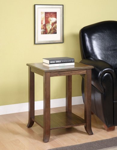 Zebrano Walnut Accent Table Powell 933-350
