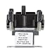 WHITE RODGERS 90-340 RELAY 24 Volts 2 pole switching relay, double throw
