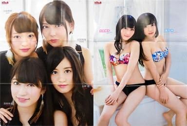 B2 both sides ultra big poster (nine-fold) Riho Kotani &amp; Megumi Kaminishi &amp; Miru Shiroma &amp; Akari Yoshida / Fuuko Yagura &amp; Shu Yabushita (NMB48)