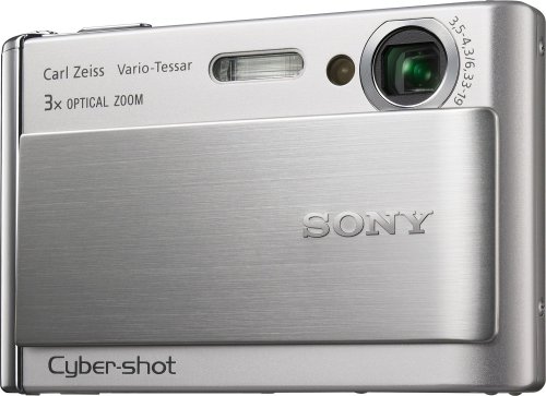 City Travel Guides Discounted  Kamera & Foto : Sony DSC-T70 Digitalkamera (8 Megapixel, 3-fach opt. Zoom, 3" Display, Bildstabilisator) in silber